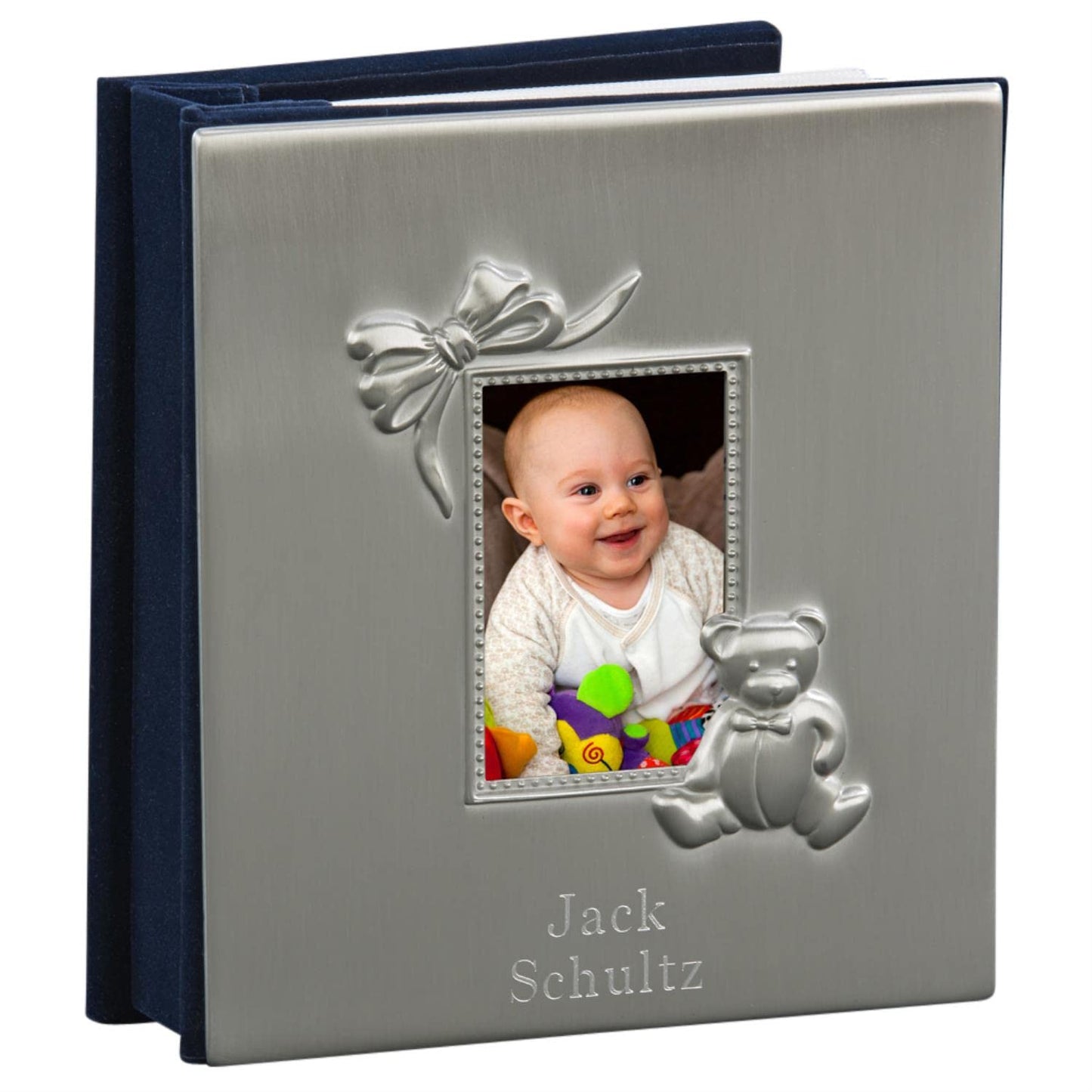 Creative Gifts International 024419 4 X 6 In Pewter Finish Holds With 100 - Baby Album