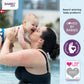 Bambo Nature Hypoallergenic Swim Pants, Eco-Labeled Swim Diapers, Double Leak Barriers - Small (12 Count)
