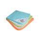 Cotton Hooded Wrapper  Baby Towel for New Born | Big Size 75cm x 75cm | Soft, Safe & SkinFriendly | Perfect for Newborns 012 