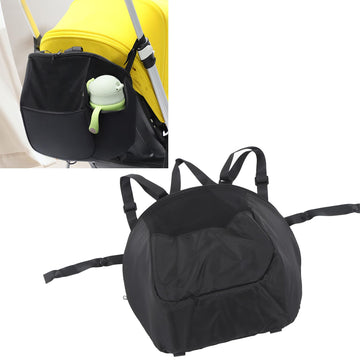 Topyond Stroller Caddy Organizer, Large Capacity Stroller Accessories with Cup Holder, Multifunctional Diaper Bag Organizer, Fit