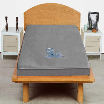 Trance Cotton Feel Terry Ultra Soft Waterproof Mattress Protector | Breathable  Hypoallergenic Bed Protector (72X24 Inch | 6X2 