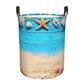 Pevtufa Boards And Beach Foldable Laundry Basket Organizer,Fabric Clothes Toy Storage Basket Nursery Hamper Storage Bin For Hous