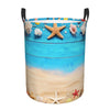 Pevtufa Boards And Beach Foldable Laundry Basket Organizer,Fabric Clothes Toy Storage Basket Nursery Hamper Storage Bin For Hous