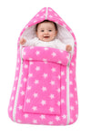 First Sleep Baby Newborn 3ZIPER Blanket Baby  Soft Winter Kids Blanket for (012 Months, 76x76cm) Pink