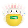 Yaozyety Baby Rabbit Wobble Toys, Infant Roly-Poly Tumbler Musical Wobbler, Babies Sensory Development & Teething Toy Gifts for 