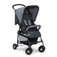 Hauck Sport T13 Lightweight Compact Foldable Stroller Pushchair With Uv Protected Canopy And Swiveling And Lockable Front Wheels