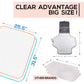 Portable Changing Pad - Waterproof Reusable Baby Changing Mats For Girls Boys - Large Size 25.5   X31.5    Pack Of 2 - Reinforce