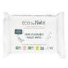 Eco By Naty Flushable Baby Wipes - Compostable And Plant-Based Wipes, Chemical-Free And Hypoallergenic Baby Wipes Safe For Baby