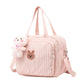 BNF Diaper Bag Handbag Reusable Large Capacity Spacious Mummy Makeup Bag Handbag Pink | Baby | Strollers & Accessories | Strolle