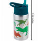 Stephen Joseph Stainless Steel Water Bottles, 18 Oz, Straw Lid, Reusable Tumbler, Insulated, Dino