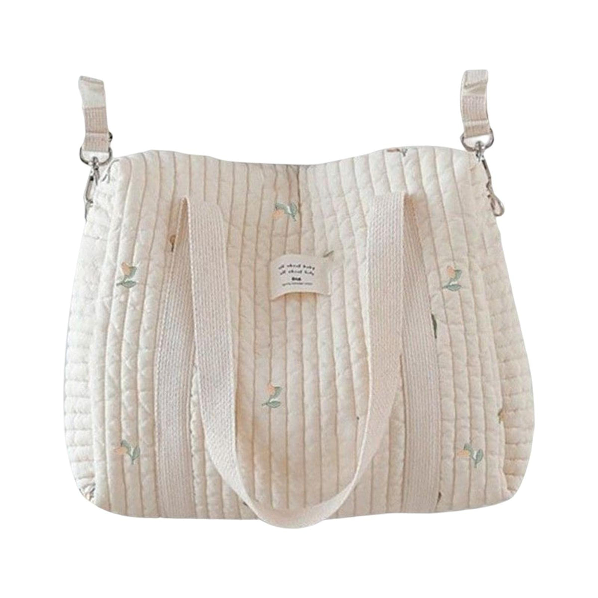 BNF Portable Mummy Shoulder Bag Wipe Toy Phone Organizer for Travel Shopping L Tulips | Baby | Strollers & Accessories | Strolle