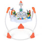 BABY JOY Baby Activity Center, Baby Jumpers and Bouncers with Music, Lights, 360 Rotating Seat, 3 Adjustable Heights, Montessori