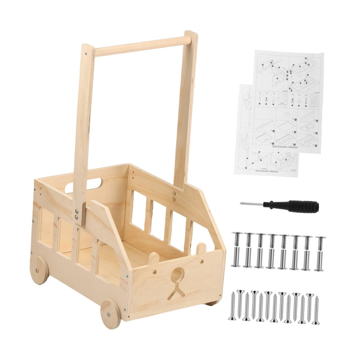 MERISHOPP Baby Shower Crate Closet Baby Basket with Handle for Baby Boys Girls Newborn| Baby Educational Toys | Baby Products