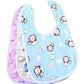 Babygo Waterproof Baby Apron Bibs | Soft & Comfortable Feeding Bibs, SpillProof, EasyToClean, Durable & Reusable Apron Bibs F