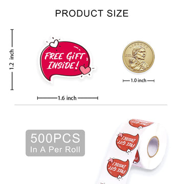 Cute Small Business Stickers,Funny Gift Inside Business Stickers,Thank You Stickers,Packaging Stickers, Mail Envelopes Shipping