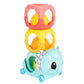 Lamaze Stack, Rattle & Roll Stacking Blocks - Baby Blocks for Fine Motor Skill Development - Baby Stacking Toys for Sensory Play