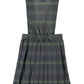 French Toast Little Girls Ariel V-Neck Jumper - Greengold Plaid 83, 6X