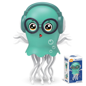 Magic Dancing Octopus Toy DIY Sticker Craft Edition | with LED Lights & Music,Smart Tentacle Explorer (Automatic Obstacle Avoida