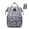 Starte Camo Diaper Bag Backpack, Large Multifunction Waterproof Travel Backpacks For Mom/Dad With Insulated Pockets&Stroller Str