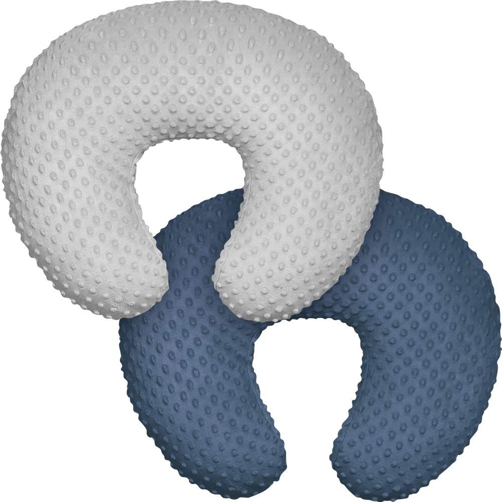 Minky Nursing Pillow Cover, Nursing Pillow Case Plush Breastfeeding Pillow Slipcover Fits Nursing Pillow, Ultra Soft Snug For In