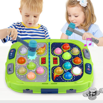 Hammer Mole Game for Toddler, Toys for 3-12 Year Old Boys and Girls, Whack Game for Kids,Gifts for 3 4 5 6+ Year Old Boys, Inter