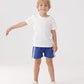 Gfqlong Toddler Boys Girls 5 Pack Cotton Running Athletic Shorts,Kids Summer Casual Fashion Soccer Shorts,Grey+Navy+Black+Blue+R