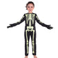 Besutolife Kids Halloween Skeleton Costumes Glow In The Dark With Gloves For Boys Girls