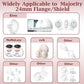 Flange Inserts 9Pcs 15/17/19Mm*3 Compatible With Momcozy S9/S9Pro/S10/S12/S12Pro/Spectra/Medela/Tsrete 24Mm Breast Pump Shields/