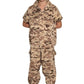 Jason Party Army Costume For Kids Soldier Costume Military Costumes For Boys-Sdesert-Xl