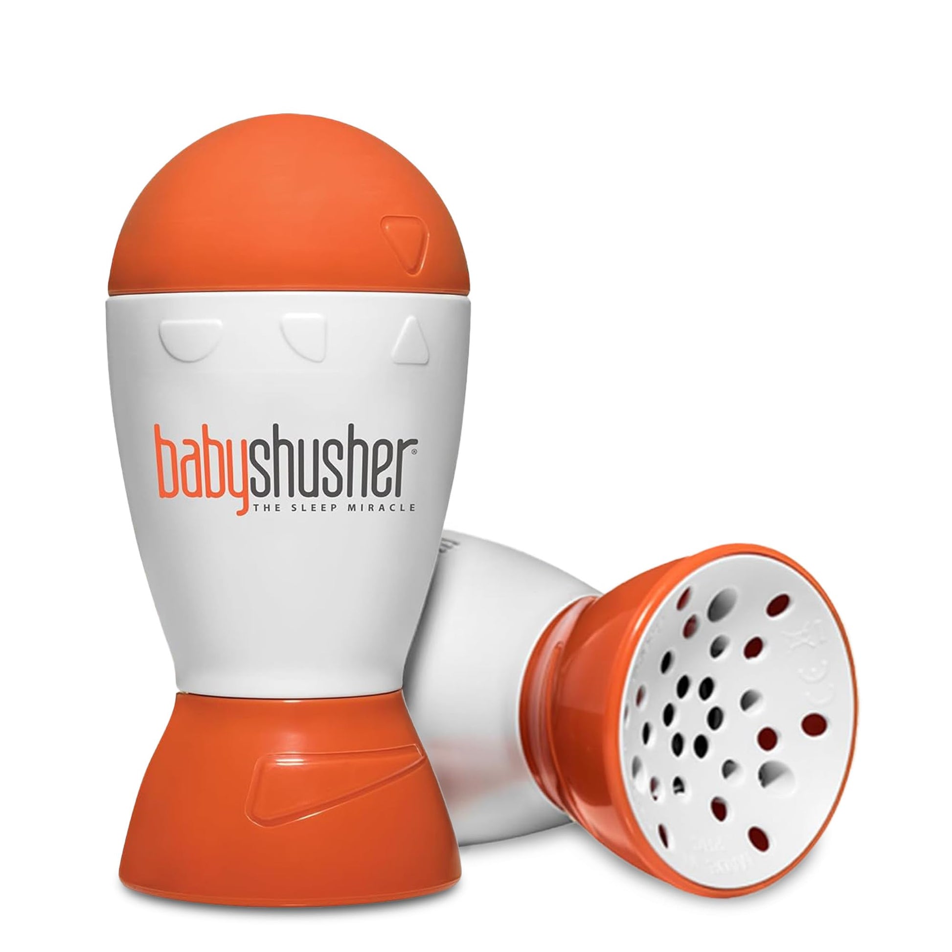 Baby Shusher Portable Sound Machine - White Noise Sound Machine, Baby Soother for Sleeping, Newborn Essentials for Crib, Battery