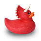 Wild Republic Rubber Ducks, Bath Toys, Kids Gifts, Pool Toys, Water Toys, Triceratops, 4