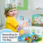 Dinosaur Potty Training Chart & 35 Magnetic Stickers - Potty Chart, Potty Training Sticker Chart, Potty Training Chart For Toddl