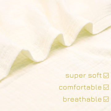 Hooyax Muslin Baby Lounger Cover 2 Pack, Organic Cotton Removable Slipcover For Newborn,Baby Padded Lounger Infant Floor Seat Co