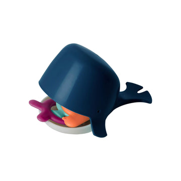 Boon Chomp Whale Bath Toy - Interactive Baby Bath Toys for Sensory Fun - Sensory Toddler Toys for Bath Time - Baby Gifts and Sto