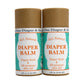 Balm! Baby Diaper Balm - Organic Diaper Rash Cream - Cloth Diaper Rash Cream Balm | Multipurpose Skin Aid | Natural - Vegan - He