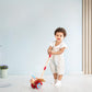 Award Winning Hape Butterfly Wooden Push and Pull Walking Toy, L: 6.3, W: 5.8, H: 22.2 inch, Red