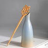 1Pc Handmade Ancient Chinese Japanese Wood Hair Sticks Chopsticks Wooden Vintage Retro Carved Long Fork Pen Shawl Pins Sticks Ha