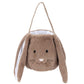Plush Easter Bunny Basket For Kids Boys Girls Easter Buckets With Long Plush Ear Personalized Egg Hunting Bags,Bunny Kids Easter