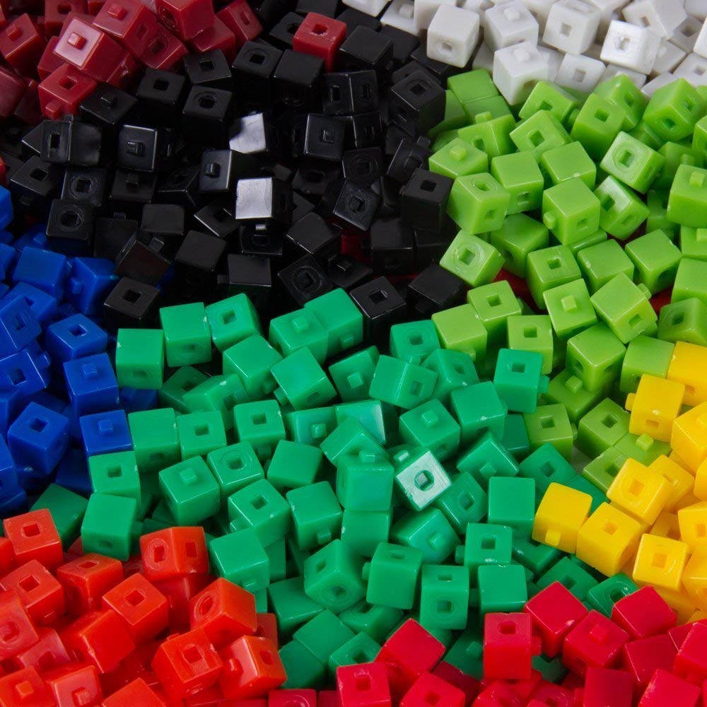 hand2mind Centimeter Cubes, Math Linking Cubes, Plastic Cubes, Snap Blocks, Color Sorting, Connecting Cubes, Math Manipulatives,