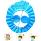 Febsnow Baby Shower Cap Bathing Cap - 3 Pcs Soft Adjustable Visor Hat Safe Shampoo Shower Bathing Protection Bath Cap For Toddle