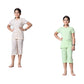 indi weaves Girls Cotton Printed Night Suit Soft Breathable Fabric Comfortable Sleepwear Set Half Sleeve Top and Capri Pants Lig