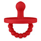 Ryan & Rose Cutie Pat Pacifier Teether (Bulb, Red)