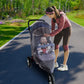Mosquito Net For Stroller - Grey Sun Shade Protection Infant Stroller Mosquito Net And Car Seat - 2Pack Portable Bug Net (Grey)