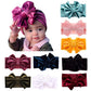 Whisket Velvet Bow Headbands, Super Soft And Elastic Headwrap For Toddler Baby Girl (9)