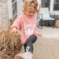 Mozikqin Toddler Baby Halloween Outfit Girl Boy Crewneck Sweatshirt Long Sleeve Letter Pullover Sweater Cute Fall Clothes (Spook