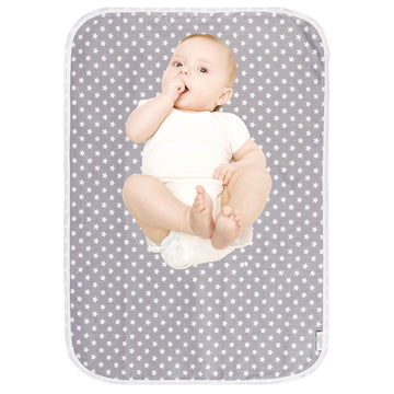 Baby Diaper Changing Pad, 21 5/8' X 31.5' Waterproof Changing Pad Liners - Reusable Soft And Absorbent Portable Changing Mat(S
