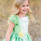 Little Adventures Classic Lily Pad Princess Dress Up Costume (Small Age 1-3) - Machine Washable Child Pretend Play And Party Dre