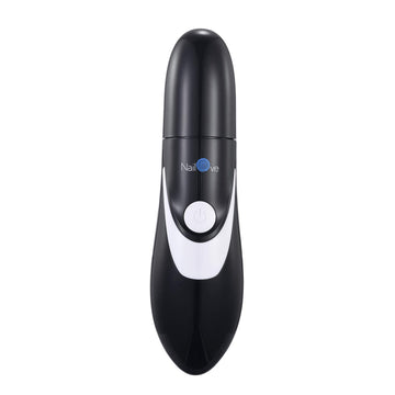 Electric Nail Grinding Machine Black And White Stainless Steel Nail Cut Toenail Clipper Cutter Metal Case For 12+ Years Adults N
