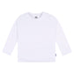 Gerber Baby Toddler 5-Pack Solid Long Sleeve T-Shirts Jersey 160 Gsm, White, 6-9 Months