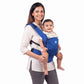 Mee Mee Cuddle Up Baby Carrier with Padded Waistbelt (Navy Blue)